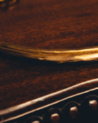 -SPECIAL- "Hermès" 80's-00's Sculptural gold tone choker necklace