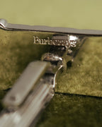 "Burberrys" 70's-90's Silver equestrian knight cufflinks