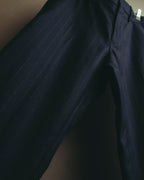 "DRIES VAN NOTEN" 22AW Tailored pinstripe wool trousers