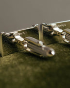"Burberrys" 70's-90's Silver equestrian knight cufflinks