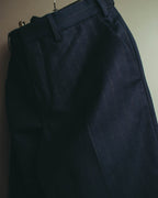 "DRIES VAN NOTEN" 22AW Tailored pinstripe wool trousers