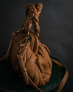 –SPECIAL– “miu miu” 2000’s braided matelasse doctor bag