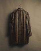 "FENDI" 90's Graphic patterned long coat