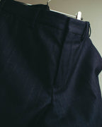 "DRIES VAN NOTEN" 22AW Tailored pinstripe wool trousers