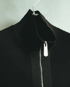 "Giorgio Armani" 10's Sleek zip up knit jacket