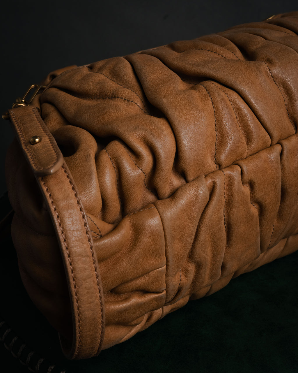 –SPECIAL– “miu miu” 2000’s braided matelasse doctor bag