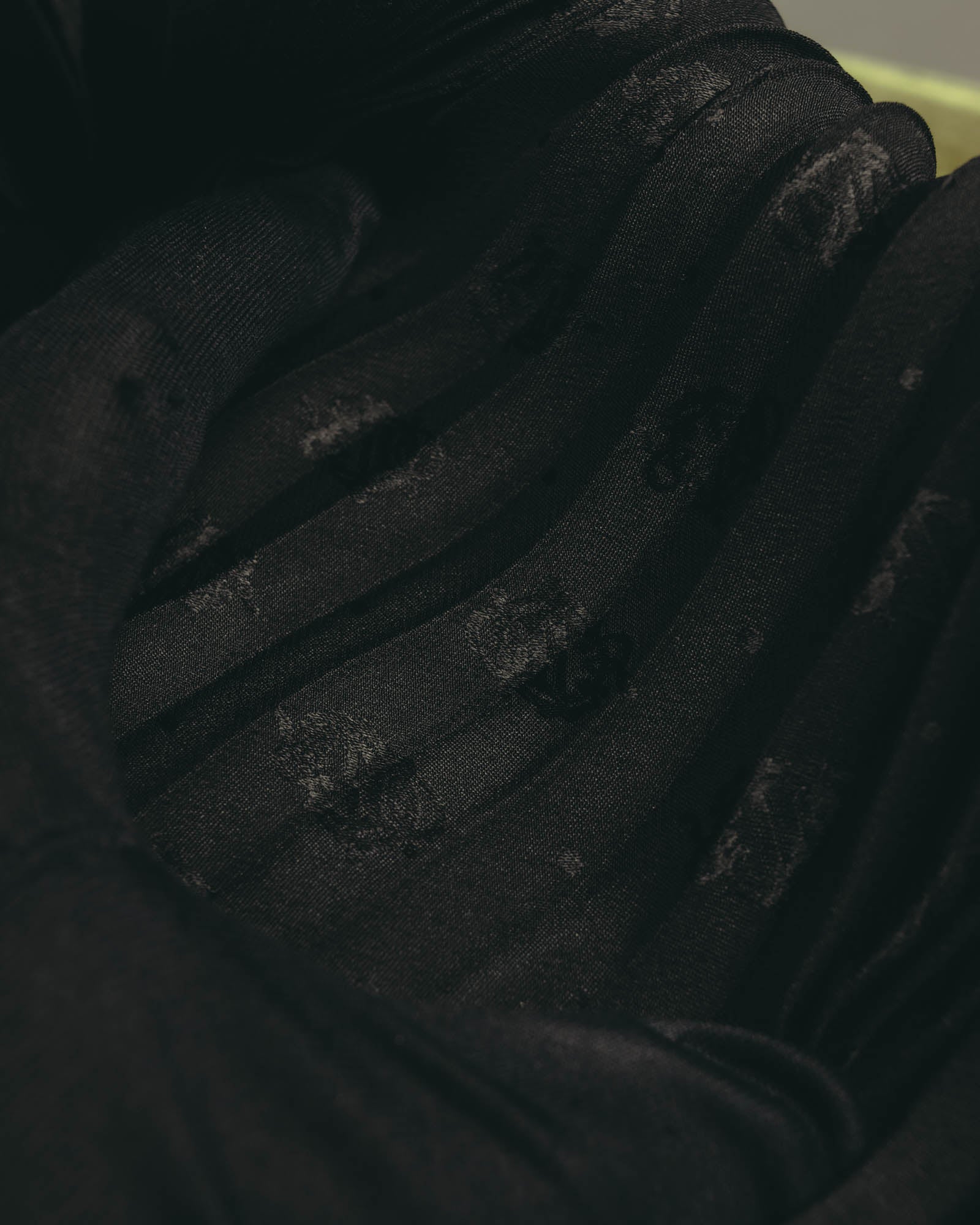 "Christian Dior" 80's-90's Pleated silk stole