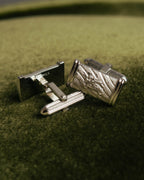 "Burberrys" 70's-90's Silver equestrian knight cufflinks