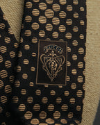 "GUCCI" 80's-early 90's Silk jacquard necktie