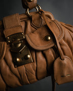 –SPECIAL– “miu miu” 2000’s braided matelasse doctor bag