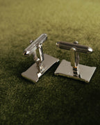 "Burberrys" 70's-90's Silver equestrian knight cufflinks