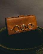 "Yves Saint Laurent" 00's-10's Grained leather clutch wallet