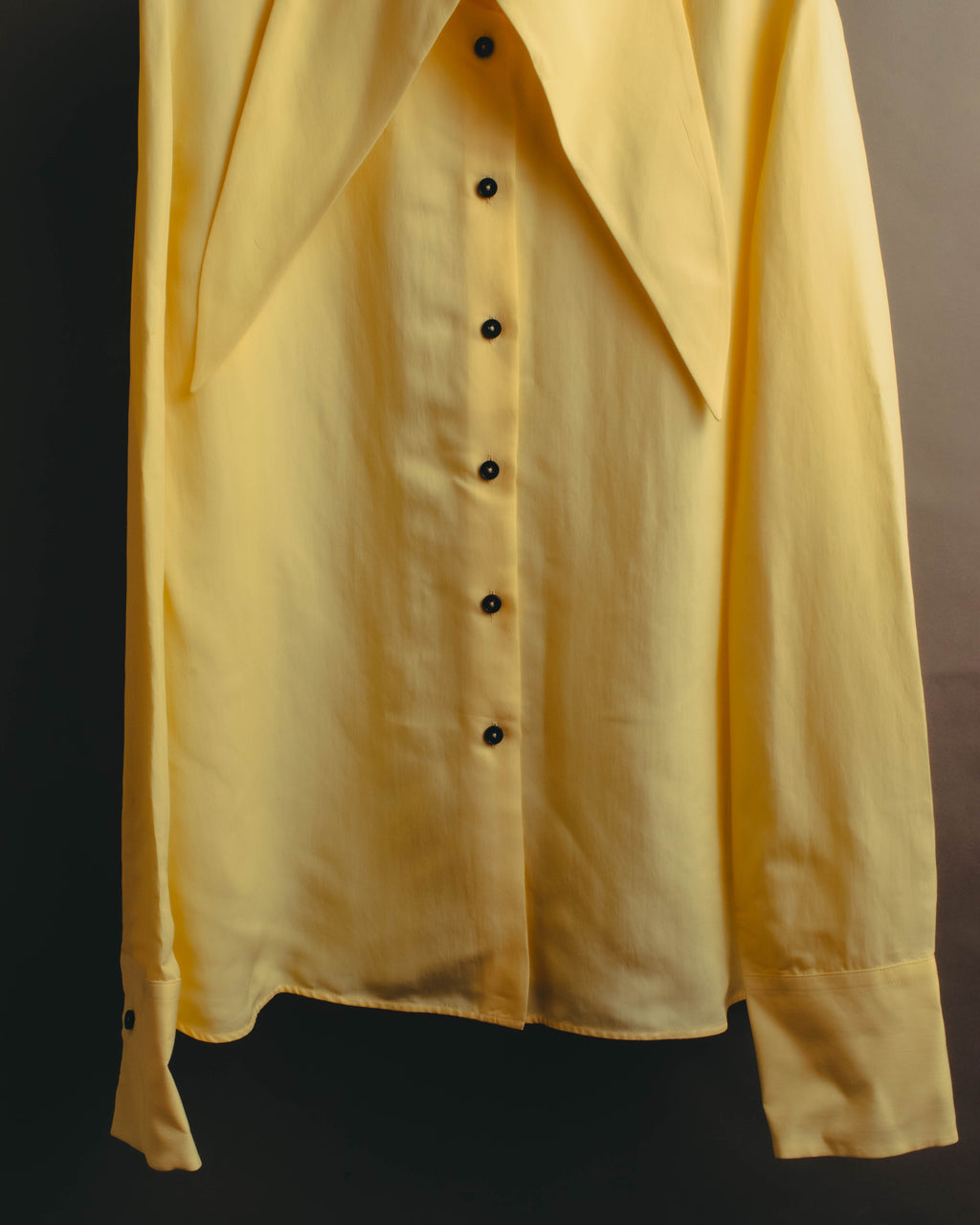"JIL SANDER" 2020's Silk blend scarf collar blouse