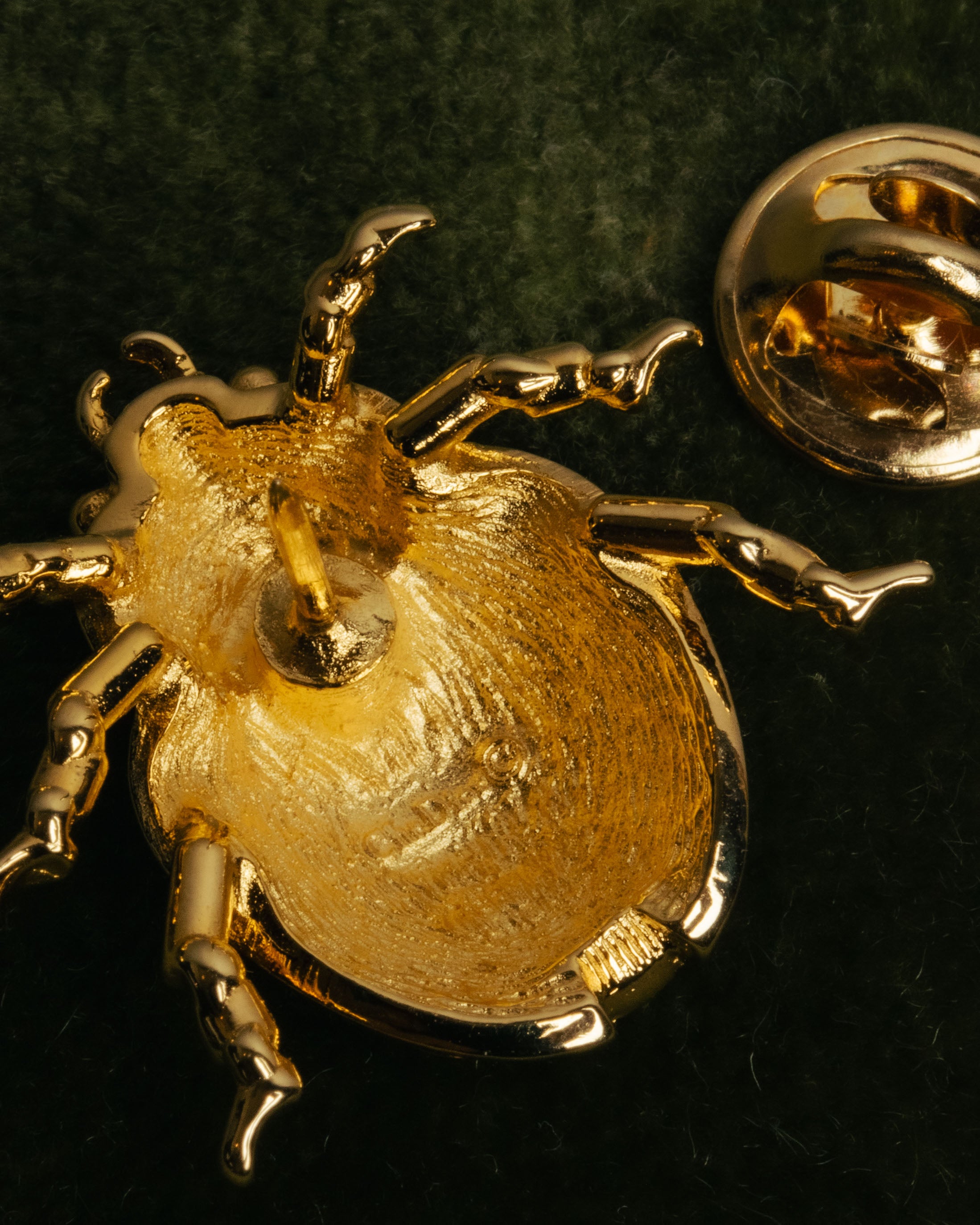 “Christian Dior” 70’s-80’s Ladybug rhinestone brooch