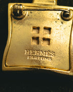 "Hermès" 90's-00's Collectible perfume bottle brooch