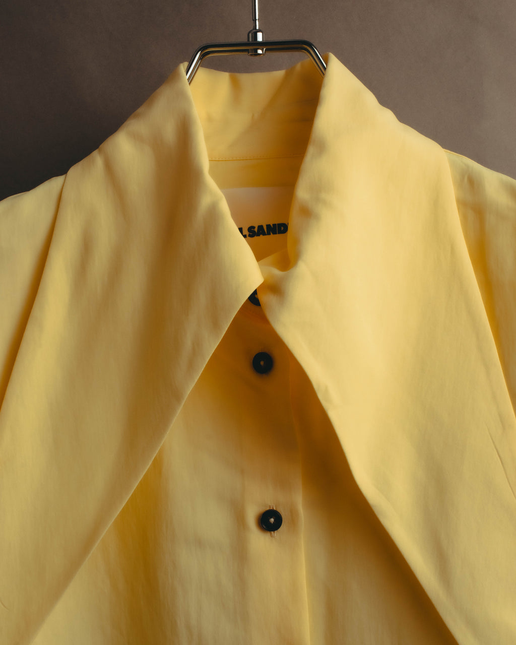 "JIL SANDER" 2020's Silk blend scarf collar blouse