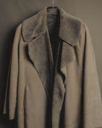 "LOEWE" 90's-00's Sculptural shearling coat