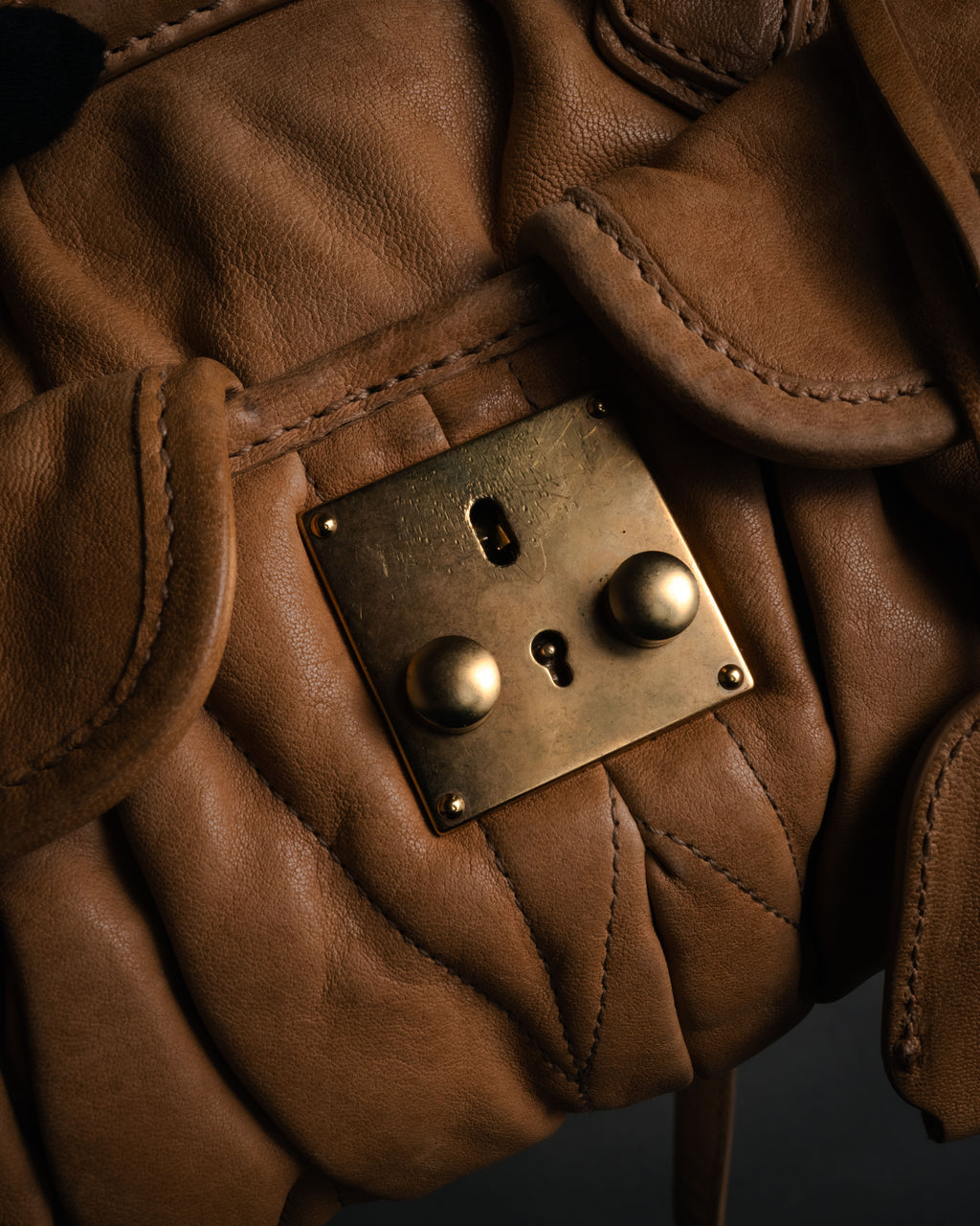 –SPECIAL– “miu miu” 2000’s braided matelasse doctor bag