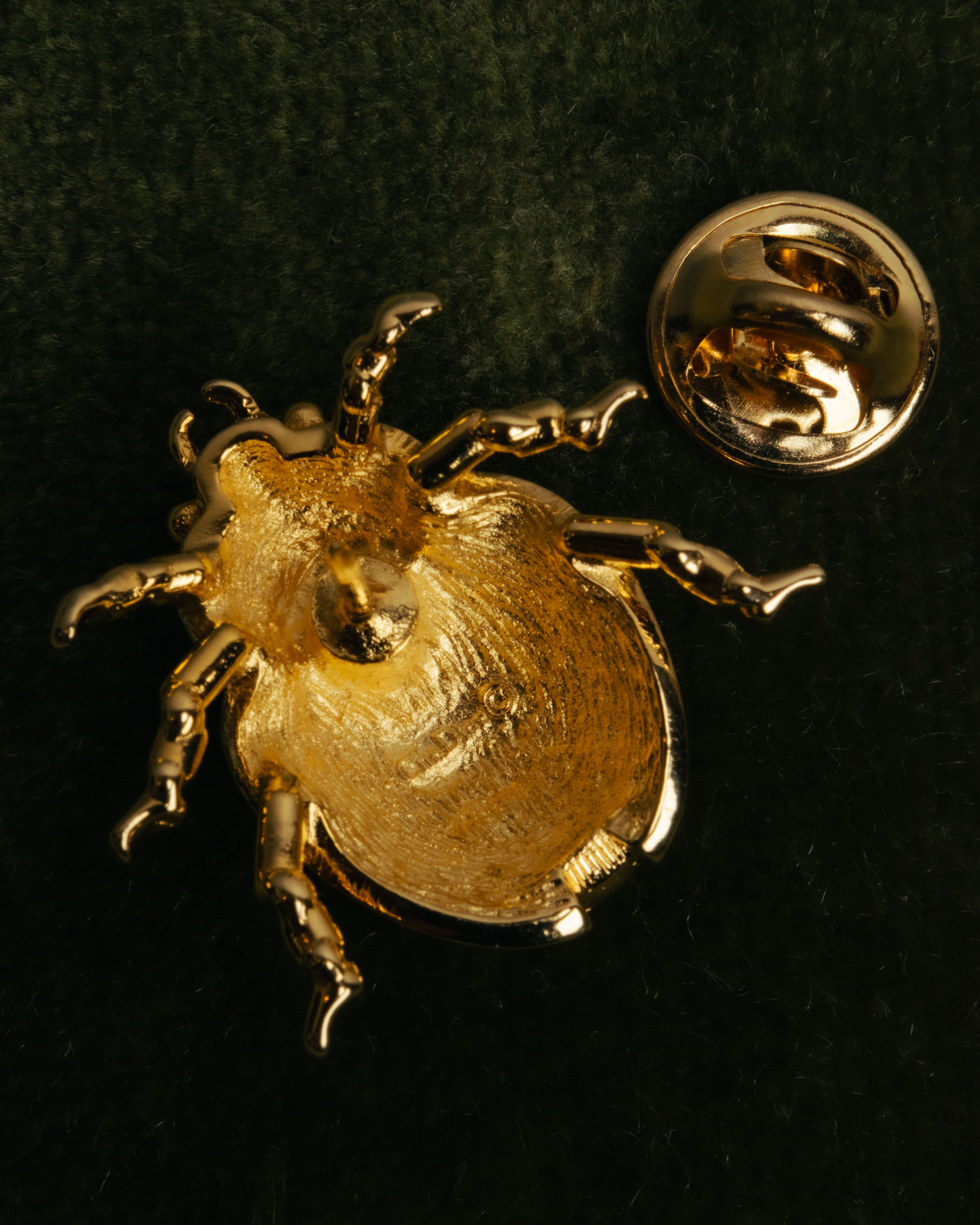 “Christian Dior” 70’s-80’s Ladybug rhinestone brooch