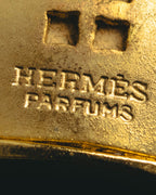 "Hermès" 90's-00's Collectible perfume bottle brooch