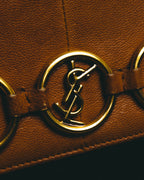 "Yves Saint Laurent" 00's-10's Grained leather clutch wallet