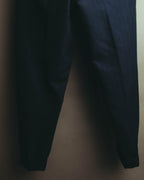 "DRIES VAN NOTEN" 22AW Tailored pinstripe wool trousers