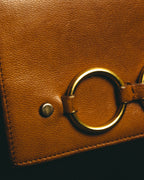 "Yves Saint Laurent" 00's-10's Grained leather clutch wallet