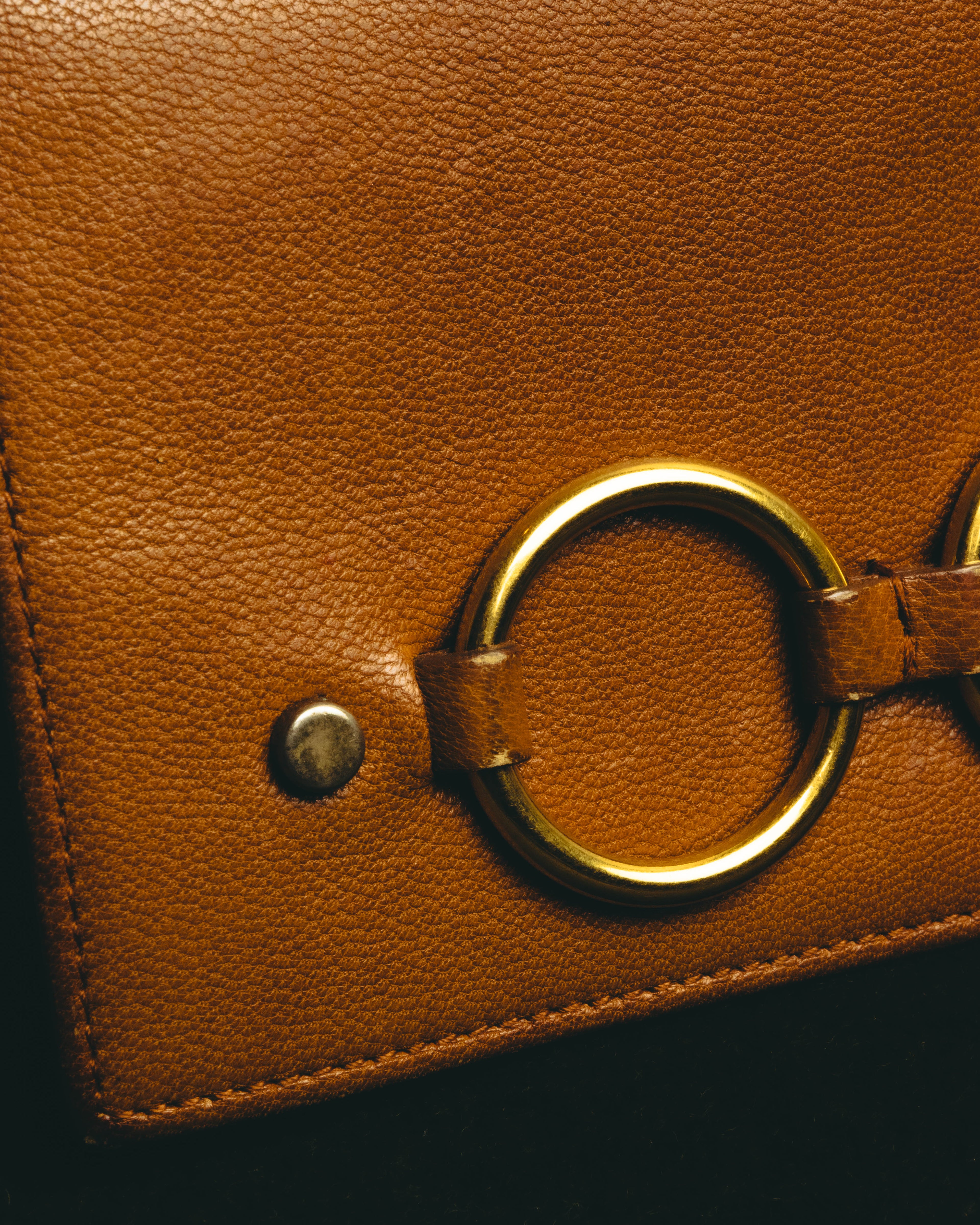 "Yves Saint Laurent" 00's-10's Grained leather clutch wallet