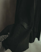 "Giorgio Armani" 10's Sleek zip up knit jacket