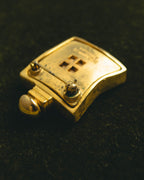 "Hermès" 90's-00's Collectible perfume bottle brooch