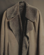 "LOEWE" 90's-00's Sculptural shearling coat