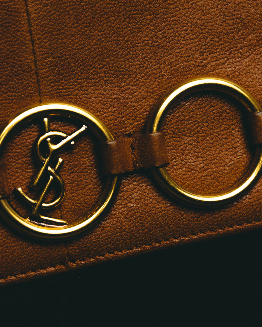 "Yves Saint Laurent" 00's-10's Grained leather clutch wallet