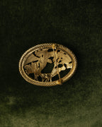 "SANDOR" 40's-70's Gold tone bird motif brooch