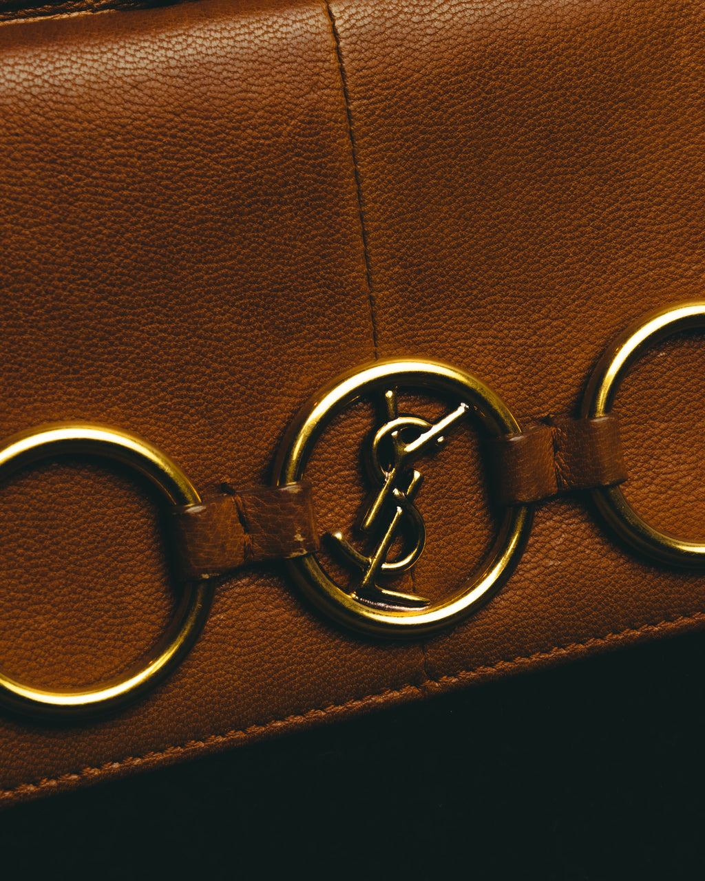 "Yves Saint Laurent" 00's-10's Grained leather clutch wallet