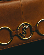 "Yves Saint Laurent" 00's-10's Grained leather clutch wallet