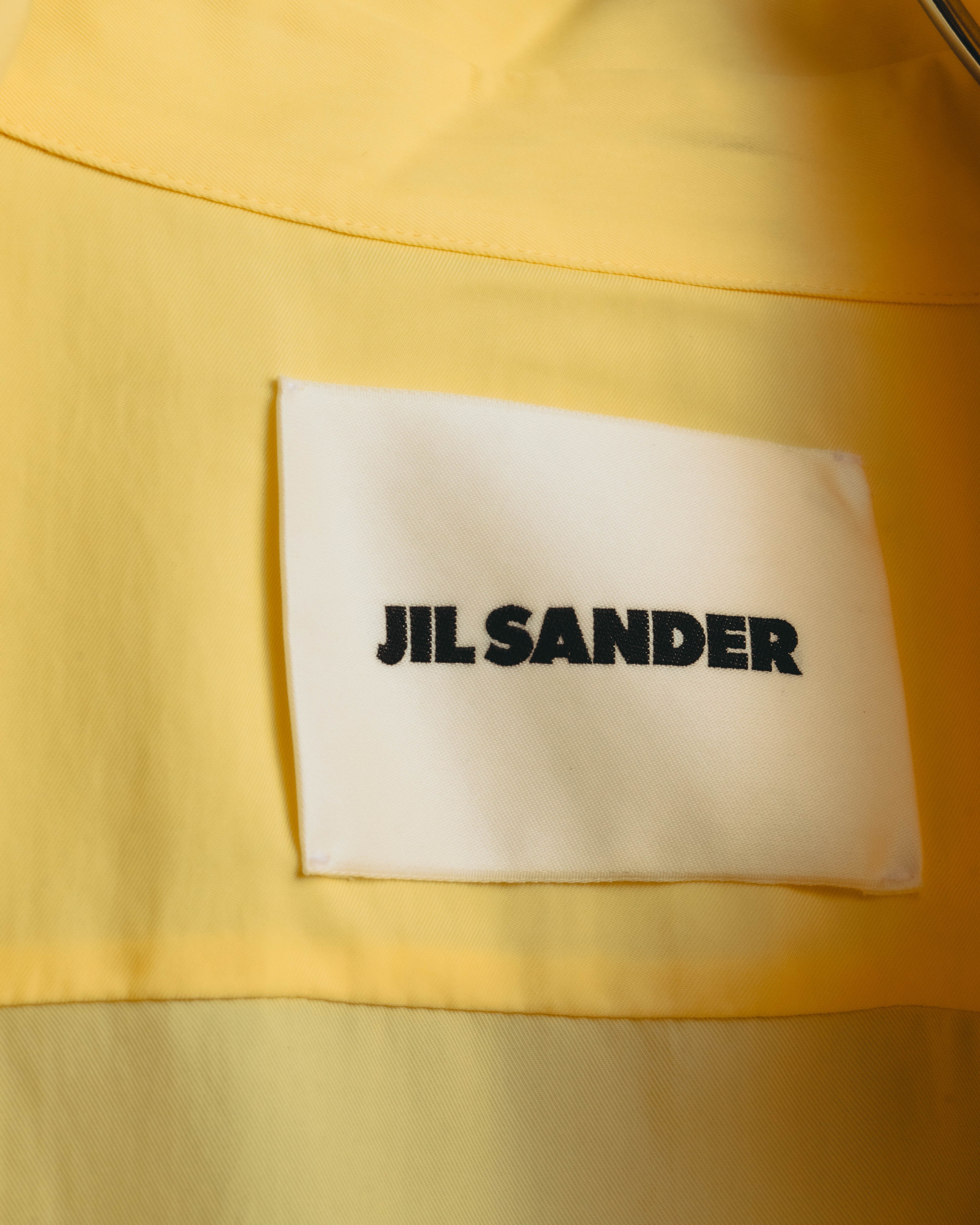 "JIL SANDER" 2020's Silk blend scarf collar blouse