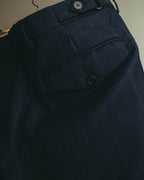 "DRIES VAN NOTEN" 22AW Tailored pinstripe wool trousers