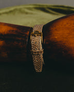 "GUCCI" 80's-90's Classic leather strap wristwatch