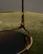 “GUCCI” 2017-2022 Striped rim oversized sunglasses