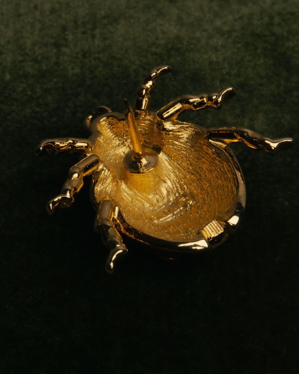 “Christian Dior” 70’s-80’s Ladybug rhinestone brooch