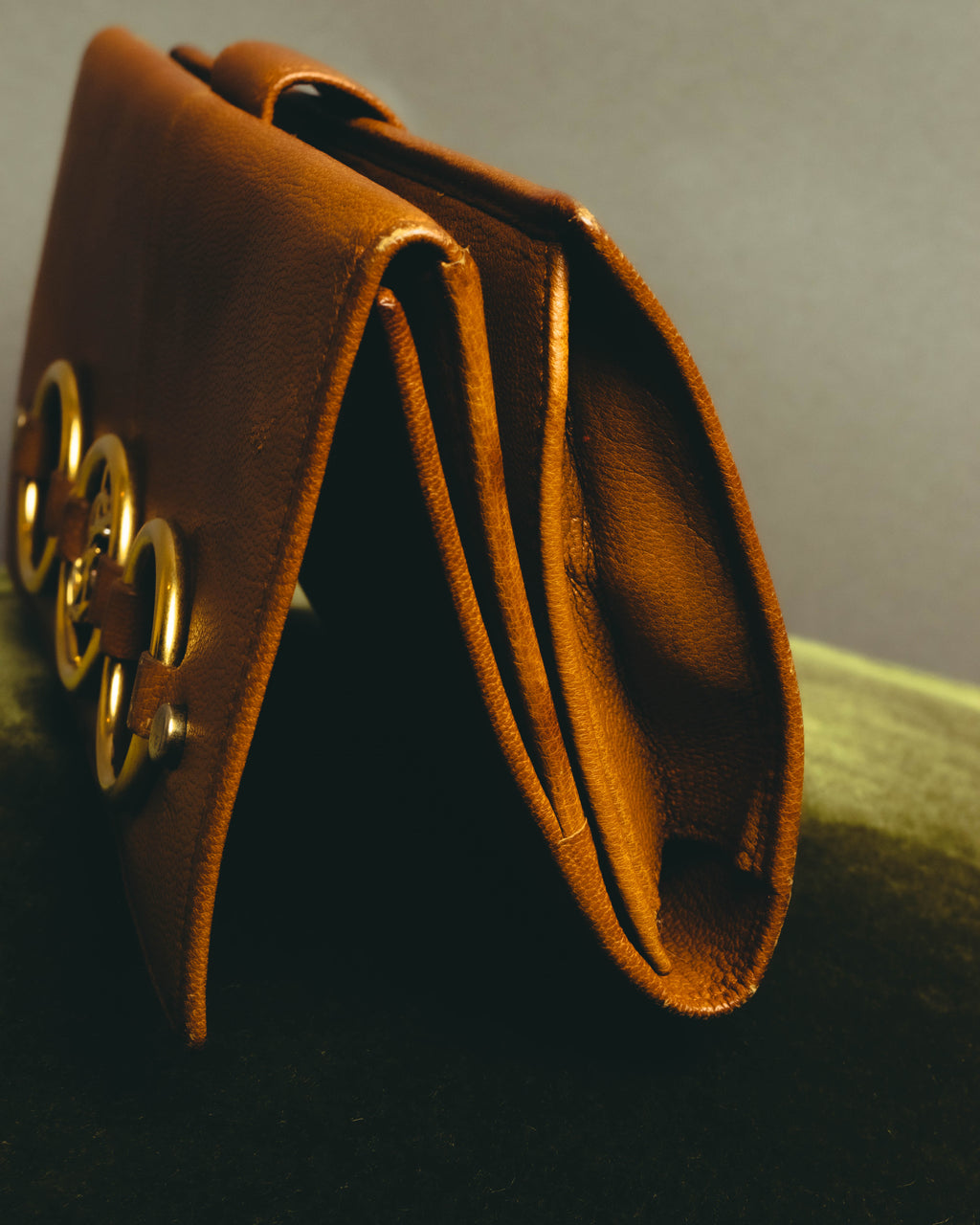"Yves Saint Laurent" 00's-10's Grained leather clutch wallet