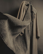 "LOEWE" 90's-00's Sculptural shearling coat