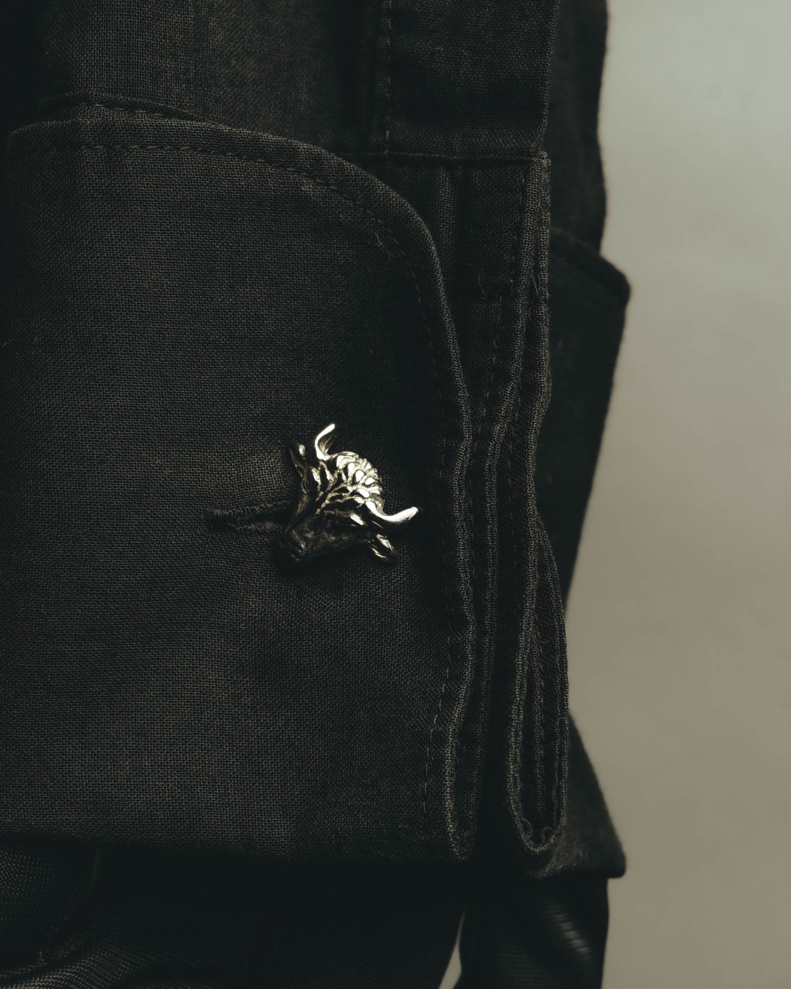 "Jean Paul Gaultier Femme" 90's-00's Ruffled cotton long sleeve blouse