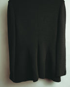 "Giorgio Armani" 10's Sleek zip up knit jacket