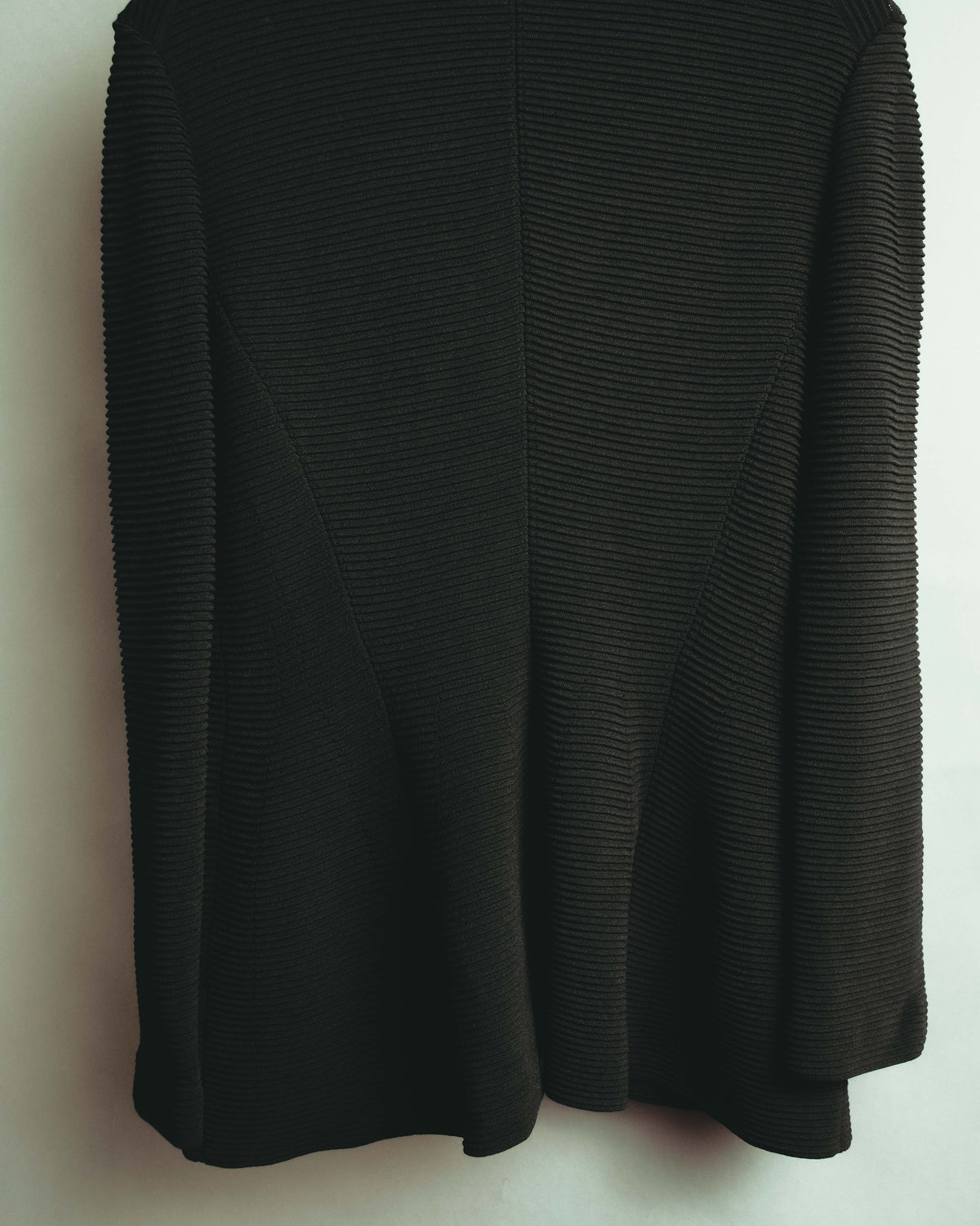 "Giorgio Armani" 10's Sleek zip up knit jacket
