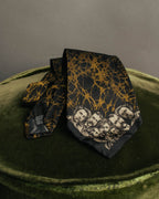 "Jean Paul Gaultier" 90's-00's Portrait jacquard silk necktie