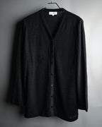 “Yves Saint Laurent” 90’s-00’s Sheer long cardigan