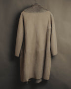"LOEWE" 90's-00's Sculptural shearling coat