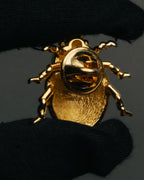 “Christian Dior” 70’s-80’s Ladybug rhinestone brooch