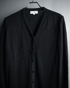 “Yves Saint Laurent” 90’s-00’s Sheer long cardigan